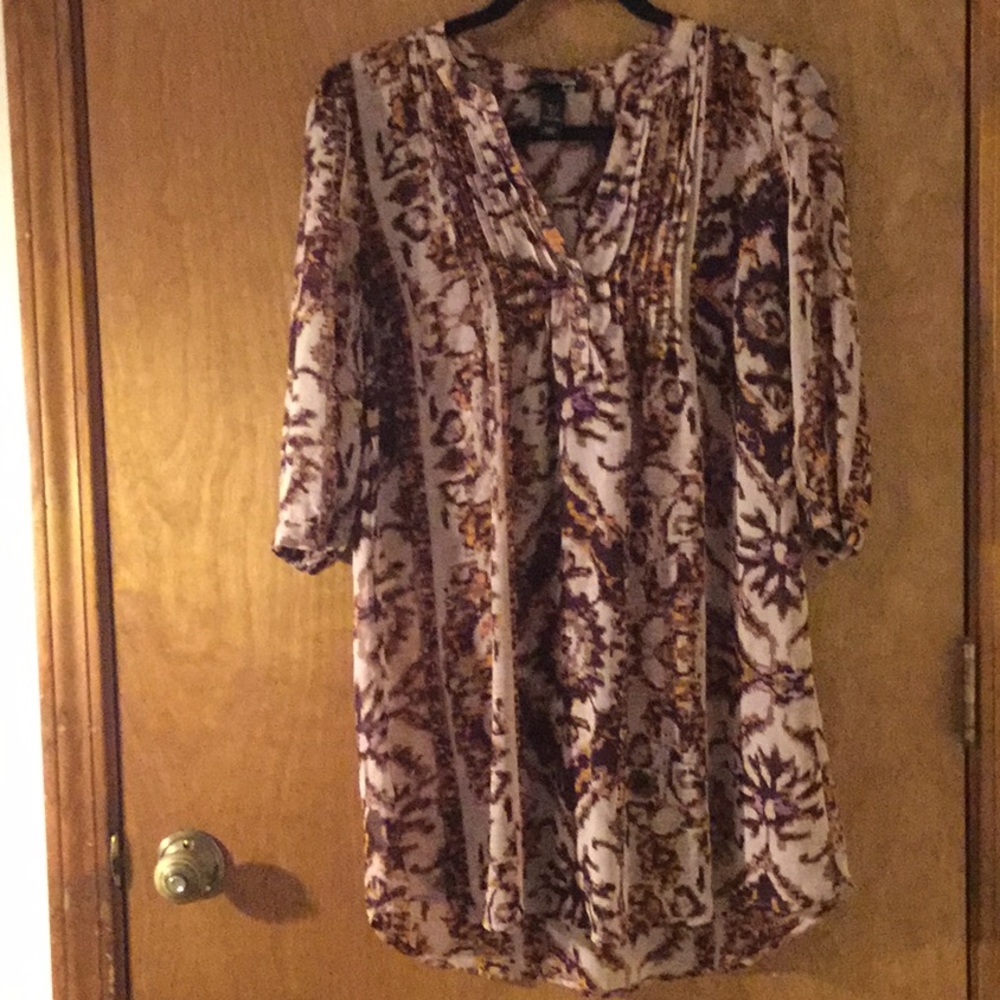 H&M geometric blouse